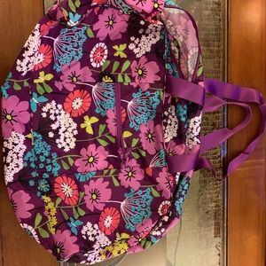 Vera Bradley Flutterby Foldaway and Packable Bag
